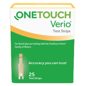 One Touch Verio 25 Count Retail
